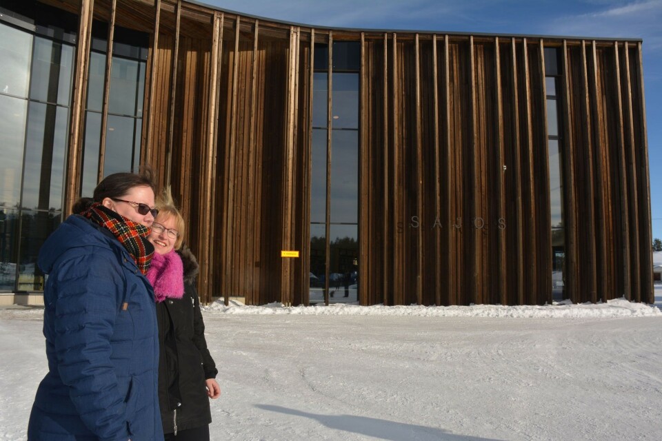 By great Lake Inari lies a small Sámi growth town