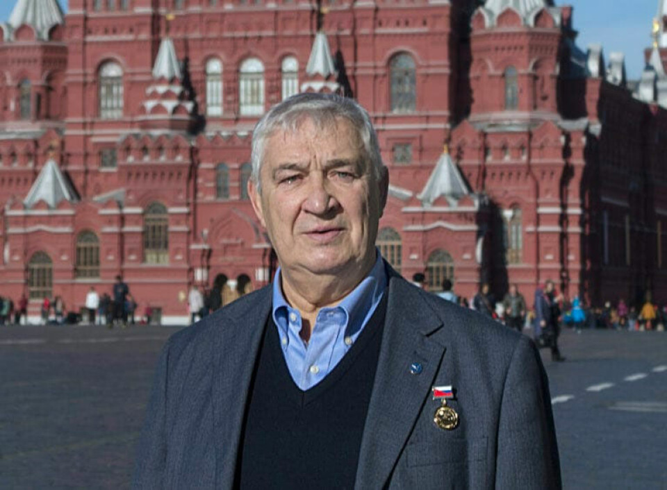 Vyacheslav Zilanov describes how his former boss Alexandr Ishkov at the Ministry of Fisheries managed to convince the top leaders of the Soviet Union that the importance of the Norwegian–Soviet research collaboration for the fishing industry, surpassed its policy implications. Photo: Gunnar Sætra / Institute of Marine Research