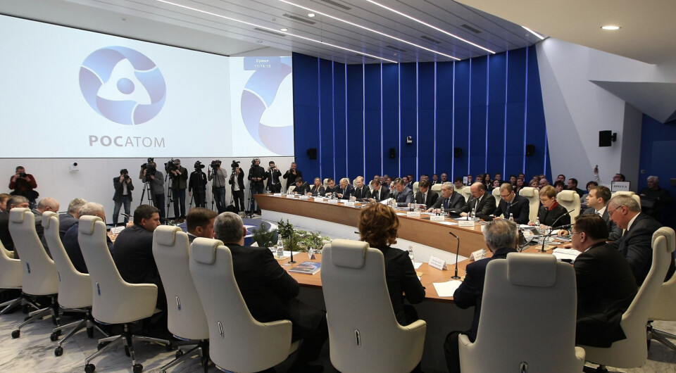 April meeting in the State Commission for Development of the Arctic. Photo from twitter @Rogozin