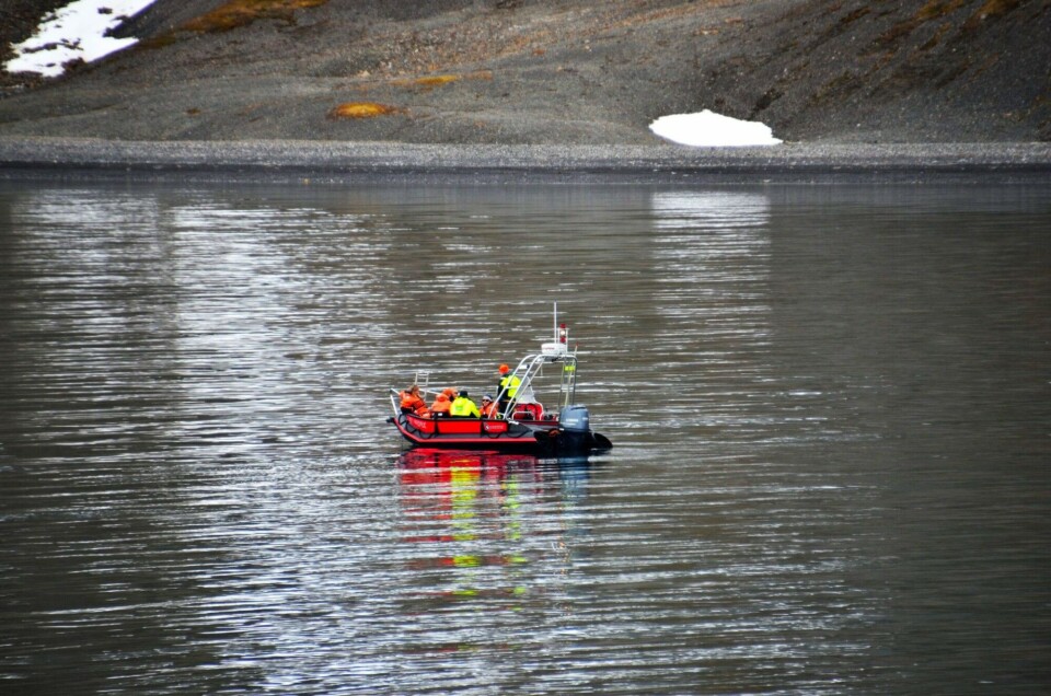 “Instead of two square metres, an AUV can cover 20 or maybe even 200 square metres several times a year. This means the data-set will be much larger and can provide answers to questions about seasonal changes,” says Jørgen Berge. Photo: Helge M. Markusson