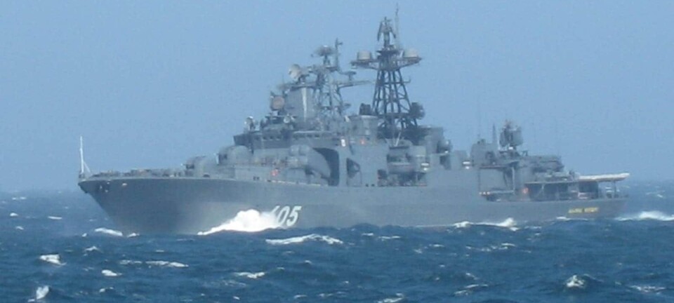 Small Norwegian fishing boat confronted Russian warship during live-shooting exercise