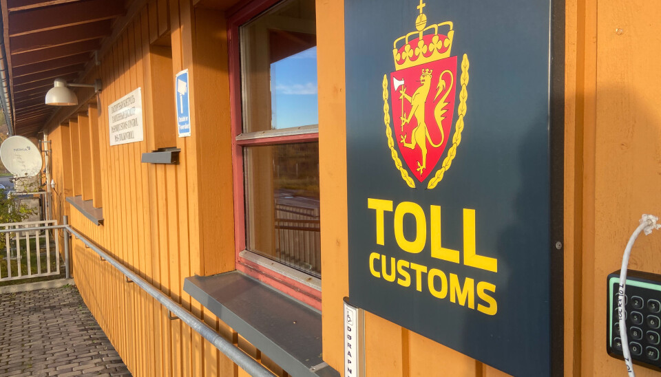 Customs at Storskog on Norway's land border with Russia in the north.