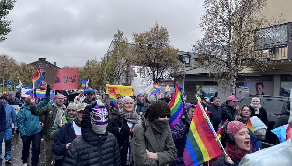 Activists use various means to cover their faces and remain anonymous