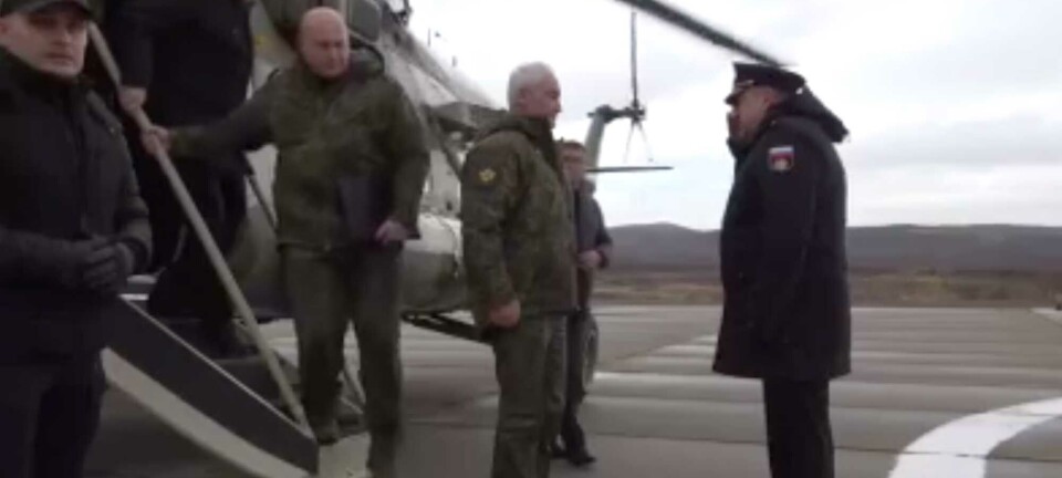 Touchdown i Sputnik. Forsvarsminister Belousov besøker marine infanteribrigade nær den nordiske NATO-grensen