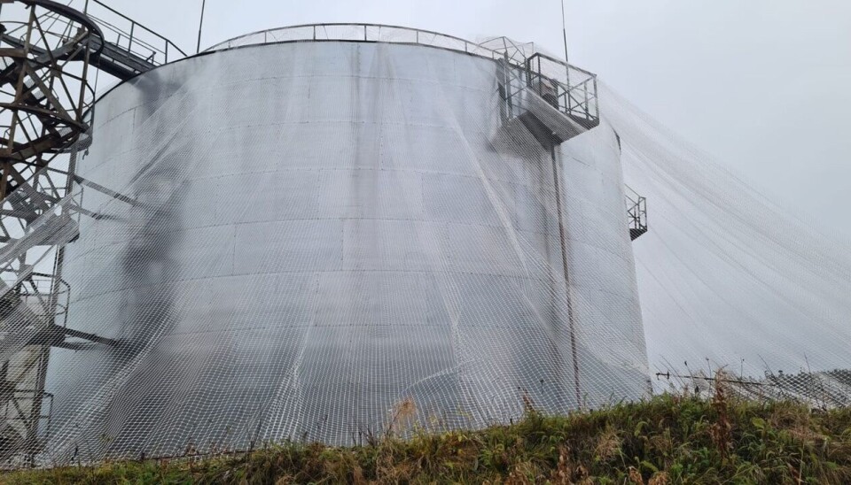 Anti-drone nets on boiler houses in the Murmansk region. Антидроновые сетки на котельных в Мурманской области.