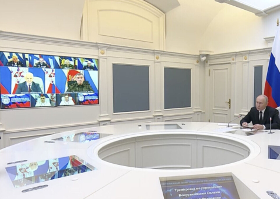 Putin oversees nuclear triad exercises from his bunker