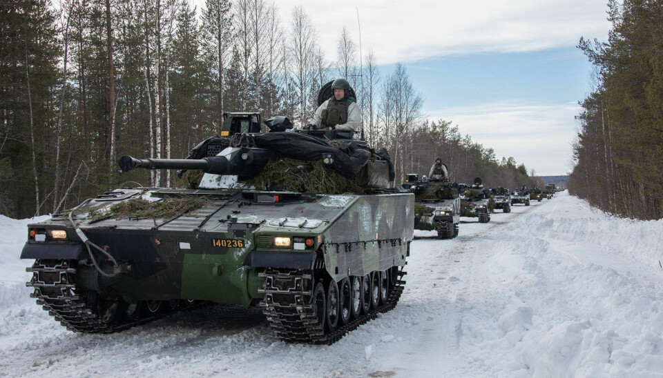 Sweden is in the process of developing two mechanised brigades for subarctic warfare.