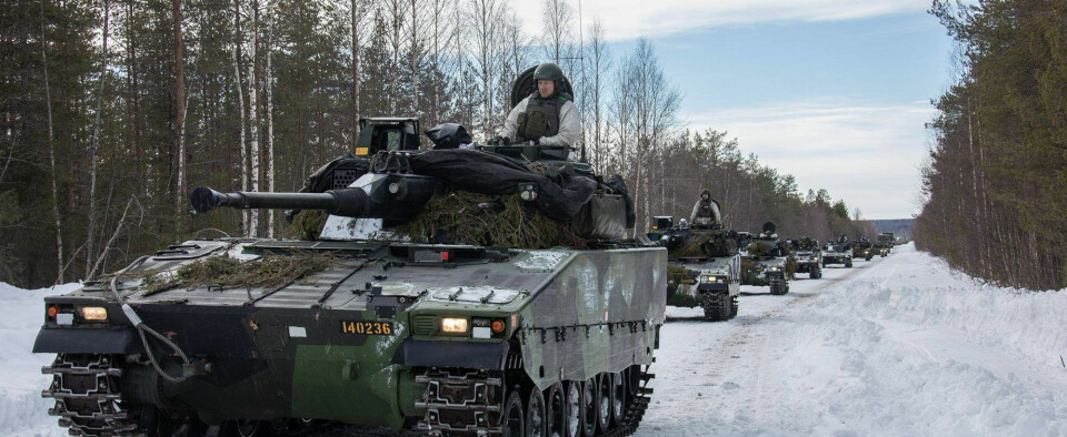 Sweden beefs up defence forces in the North