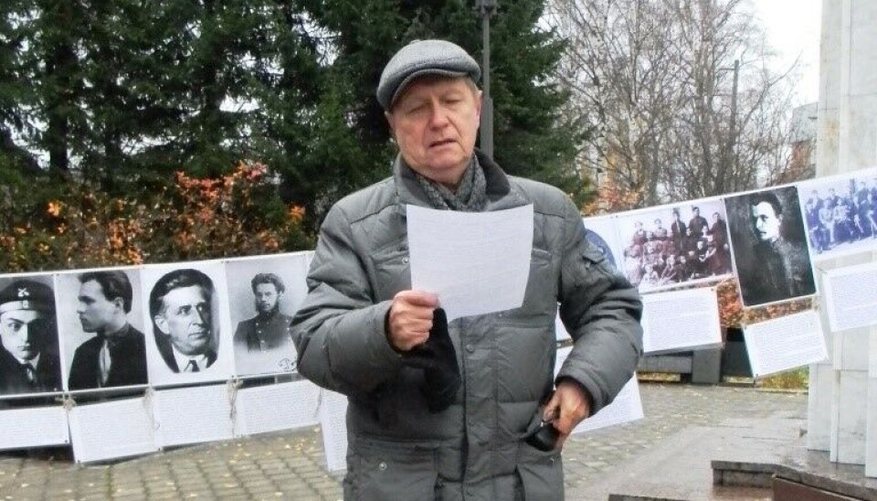 Акция 'Возвращение имен' в Сыктывкаре.
