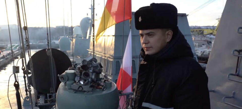 Ny fregatt Admiral Golovko legger ut fra Severomorsk på 'verdensturné'