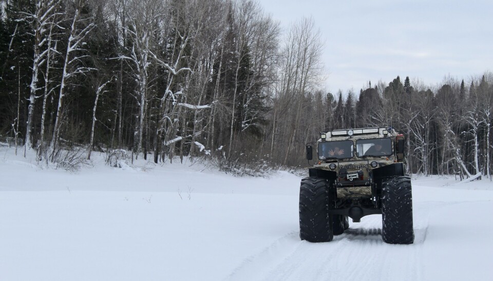 Dr Benjamin Boynes took this picture in Khanty-Mansiysky region during a Russian-British field class for Arctic researchers in 2020