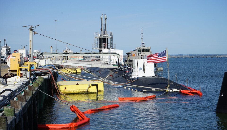 USS New Mexico относится к классу «Вирджиния» и похожа на ту, что попала в рыболовную сеть в Тромс, Норвегия.