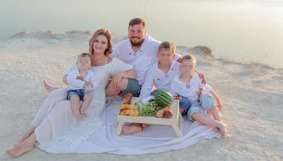 Vacation on the beach between battles in Ukraine.