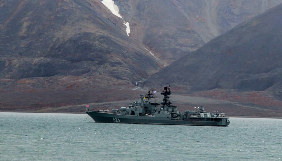 Northern Fleet destroyer Vice Admiral Kulakov along Russia's Pacific coast.