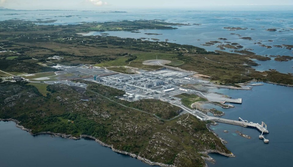 Nyhamna is hub for processing and export of Norwegian natural gas.