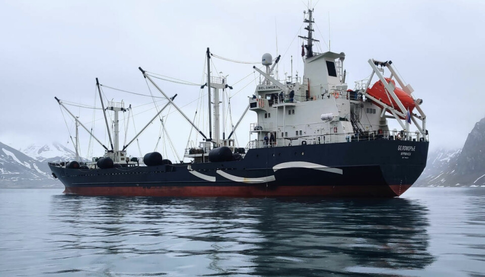 The Belomorye got technical problems and needed assistance from the Norwegian Coastal Administration.