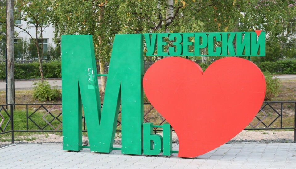 Инсталляция в Муезерском районе.