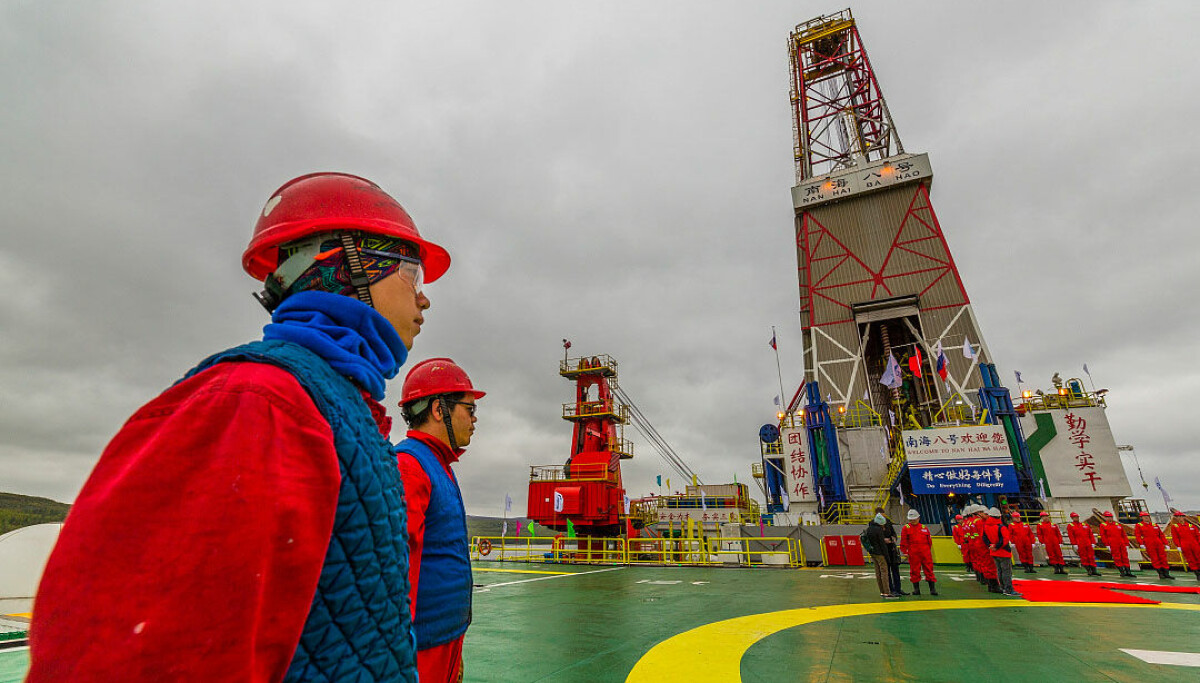 Chinese rig finds oil in Barents Sea