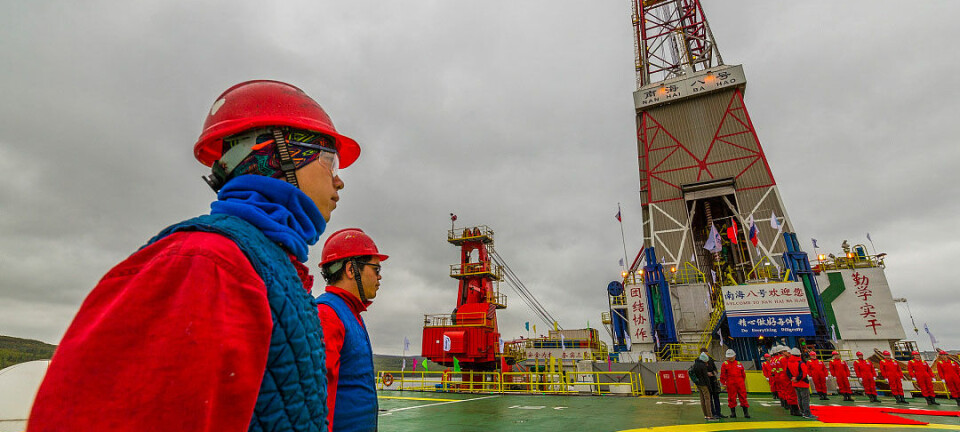 Chinese rig finds oil in Barents Sea