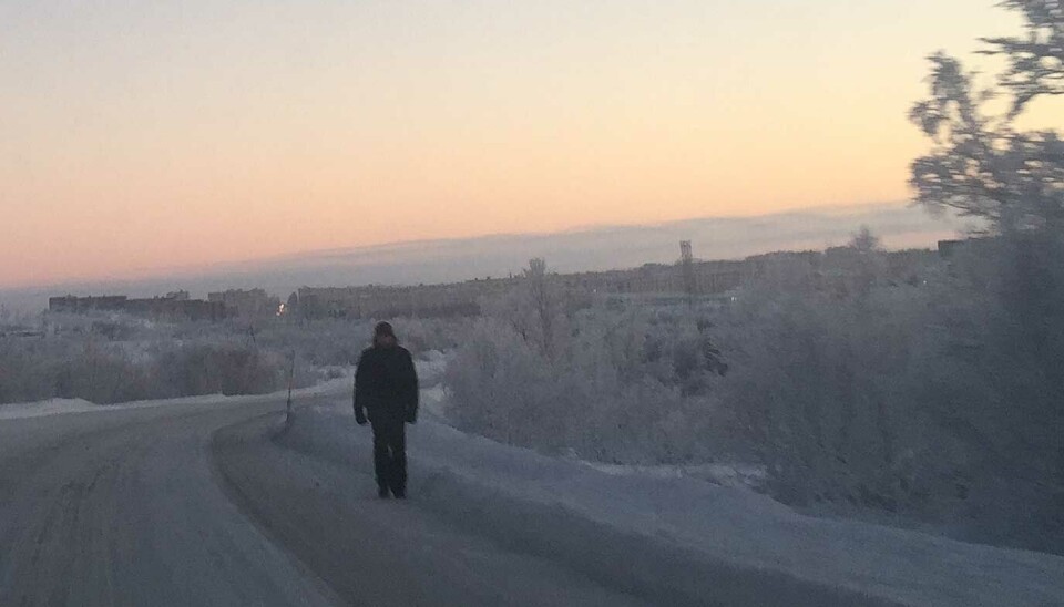 During winter, temperatures in the Pechenga area regularly drops below minus 30°C.