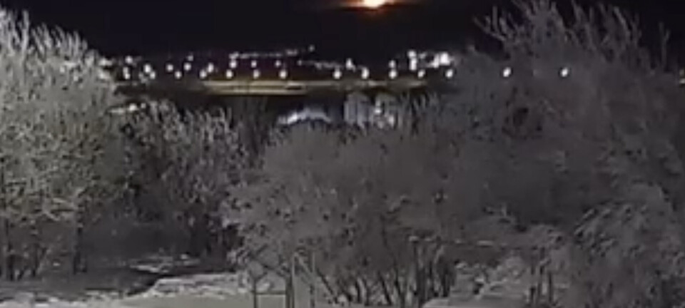 Massive explosions near Severomorsk