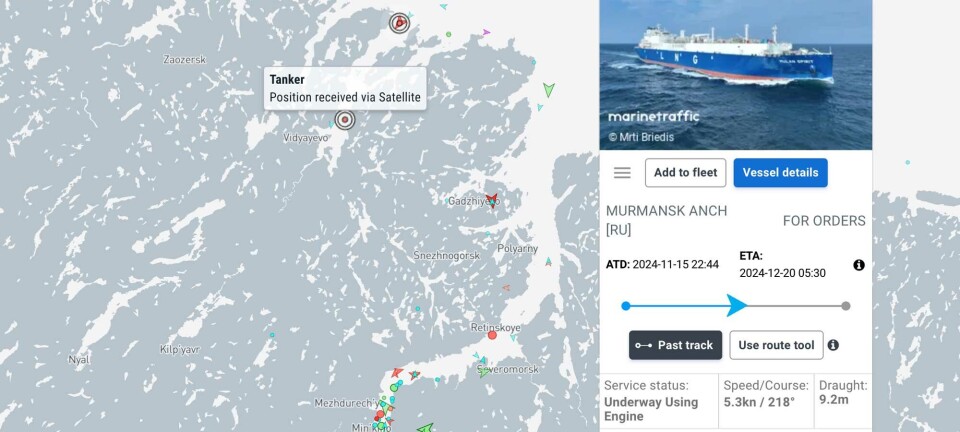 A shady transshipment operation is unfolding in the Ura Bay
