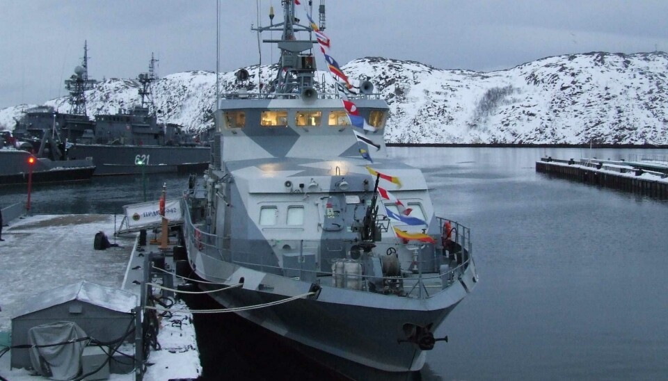 The P-175 is the fifth vessel of the Grachonok-class based in the Northern Fleet. It is designed for so-called anti-terrorism operations.