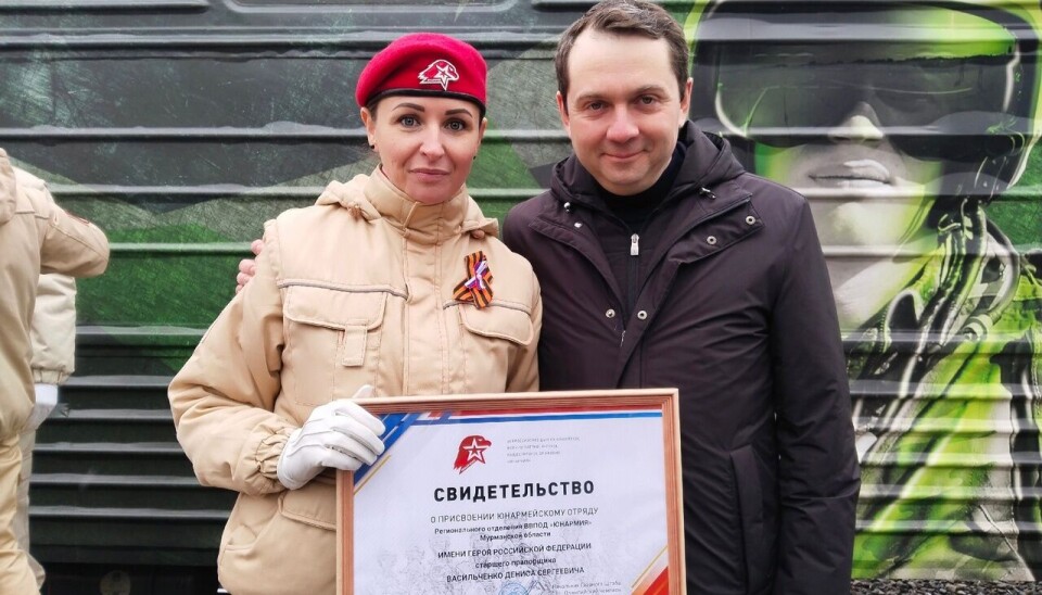 Юнармейский отряд в Мурманской области получил имя героя России Дениса Васильченко.