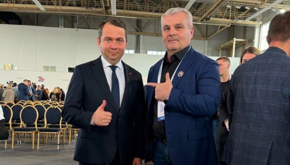 Губернатор Мурманска Андрей Чибис (слева) с Асламбеком Асаевым.