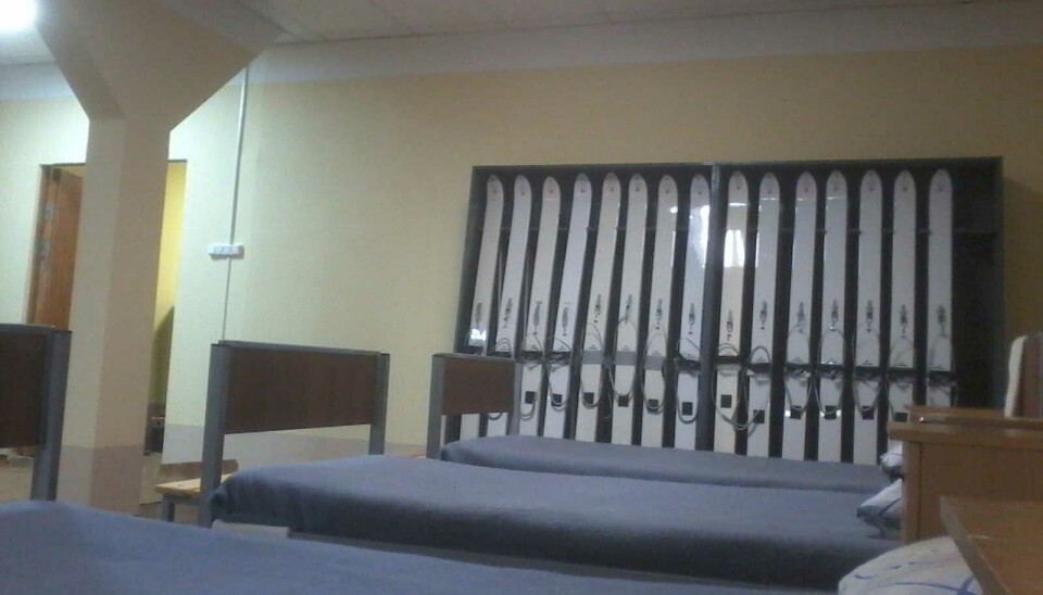 Better barracks for servicemen at Iyvara. And skis.