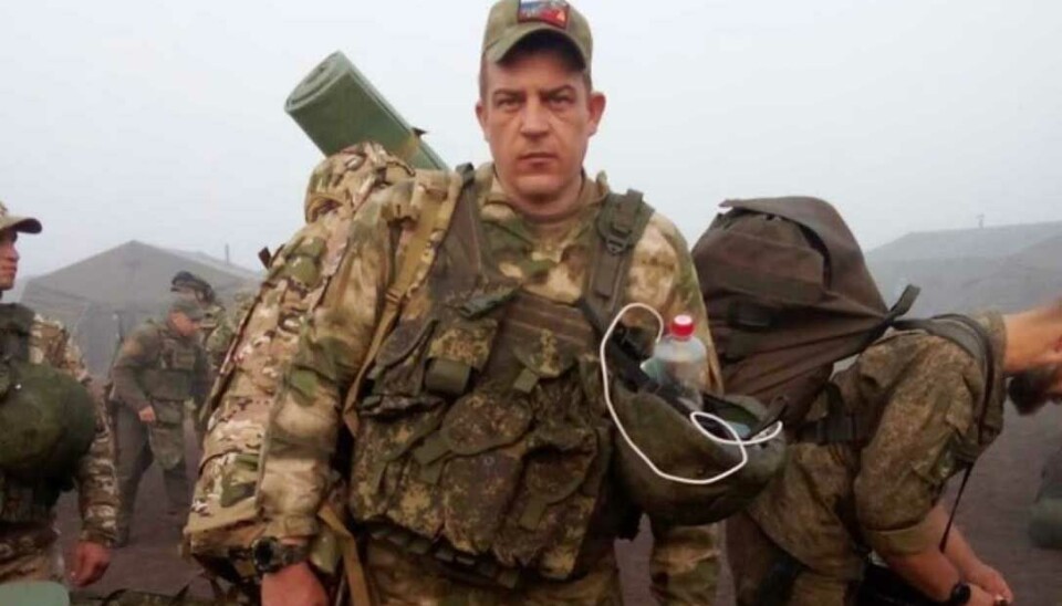 Sergei Yegorov from St.Petersburg on his way to occupied territories in September 2024.