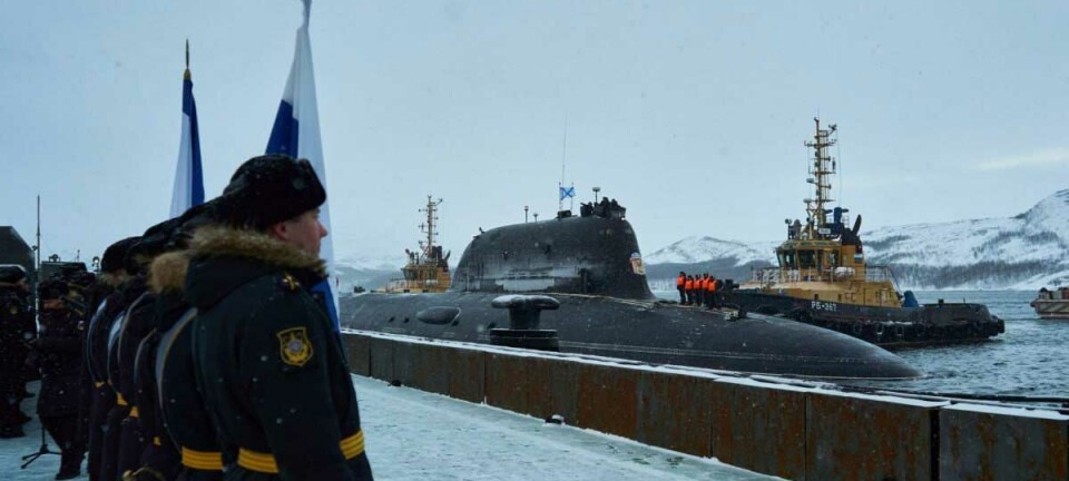 Newest submarine arrives in home base Zapadnaya Litsa