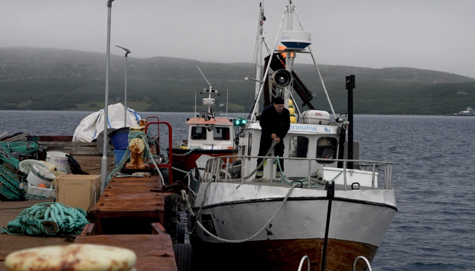 Fishing boat in Kirkenes, northern Norway.