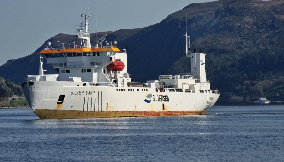 The Silver Dania is owned by Norwegian company Fjord Shipping.