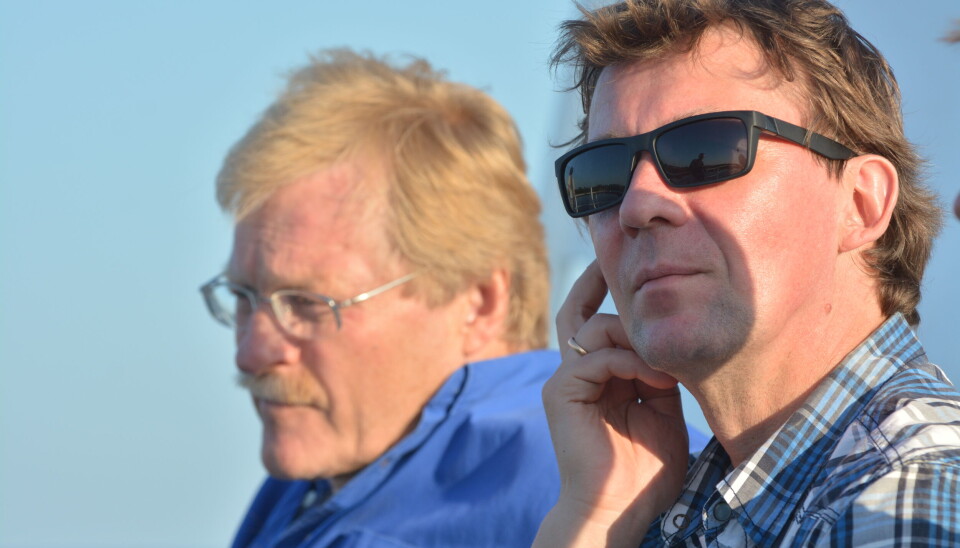 Andrei Shalyov and former Norwegian Ambassador to Russia, Øyvind Nordsletten.