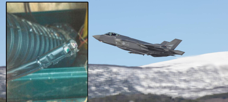 Angle grinder used to cut telecommunications cable to NATO’s northernmost QRA base