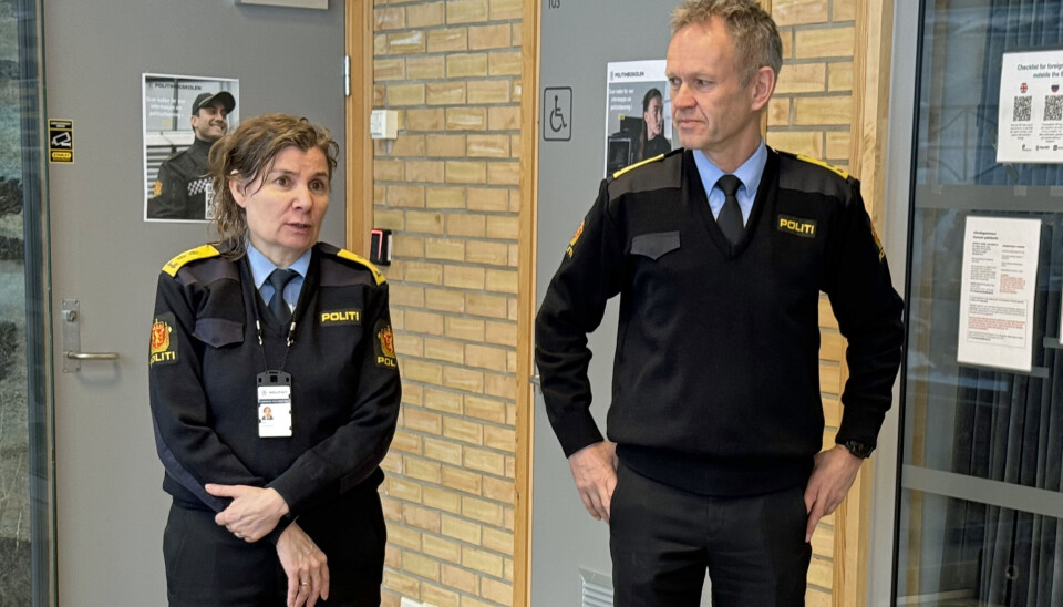 Chief of Police in Finnmark, Ellen Katrine Hætta, and National Police Commissioner, Håkon Skulstad, met with local media on Wednesday.