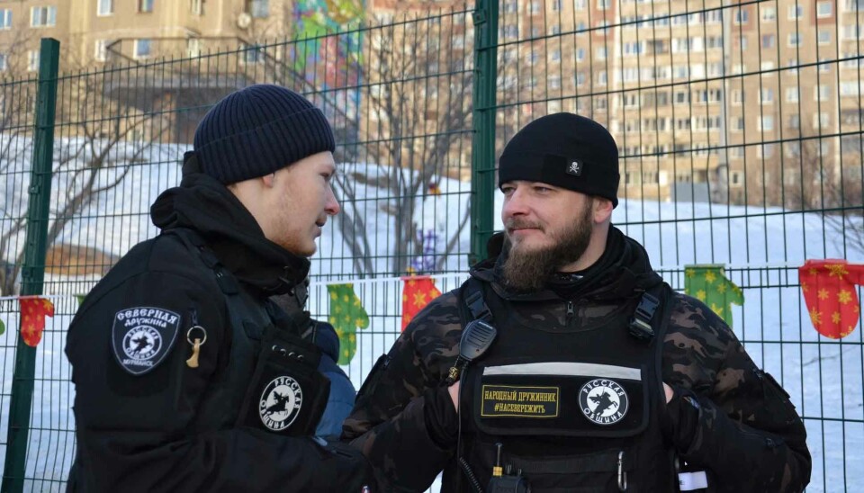 Members of the Russkaya Obshchina in Murmansk.