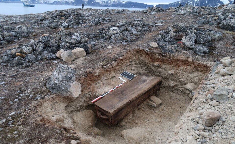 The condition of the old graves shows how climate change impacts the environment.
