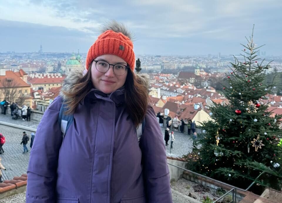 Марина Сергеева в Праге.