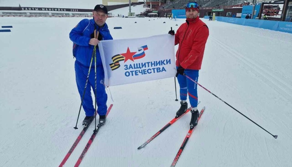 Anton Zyambakhtin from Alakurtti, Kola Peninsula, (right) participated in the games.