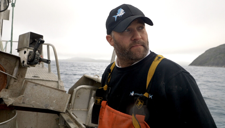 Fisherman Kenth Petersen.