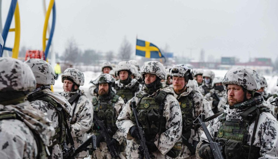 A part of the Swedish rearmament plan is aimed at Norrland, the northern region that borders on Finland and Norway.