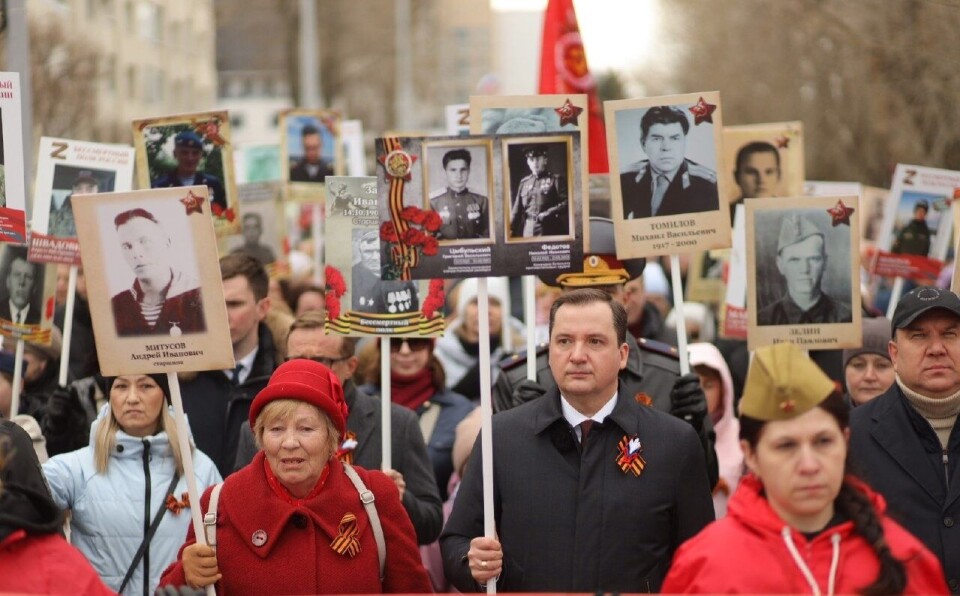 'Бессмертный полк' в Архангельске, 09.05.2025.