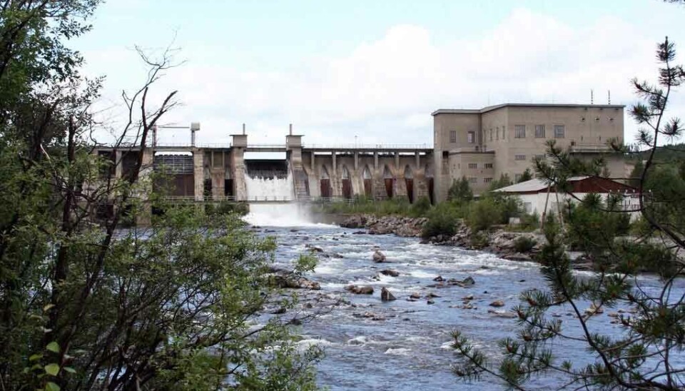 The Janiskoski hydropower plant.