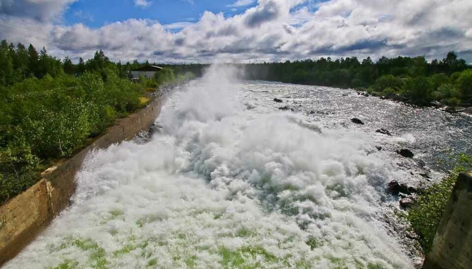 A new small-scale hydropower station is under construction by the Janiskoski plant in the Pasvik river (Paatsjoki).
