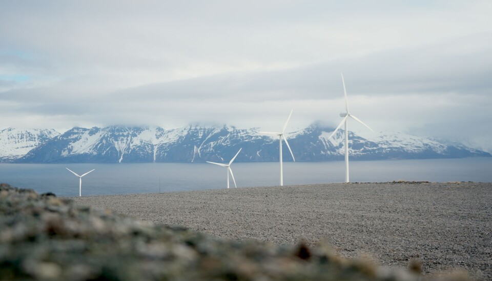 Fakken windpark, Troms, northern Norway