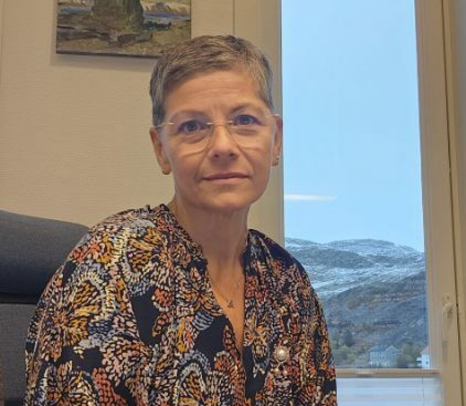 Kristin Johnsen, mayor of Lebesby municipality