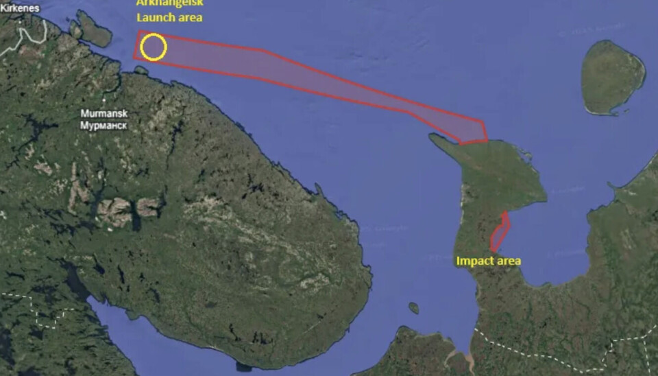The waters closed for civilian navigation stretched from north of Murmansk to Kap Kanin on the shores of the eastern Barents Sea.