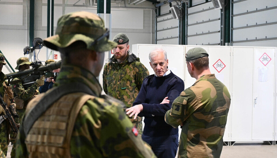 Prime Minister Jonas Gahr Støre visited the Ranger Battalion GSV during his visit to Kirkenes.